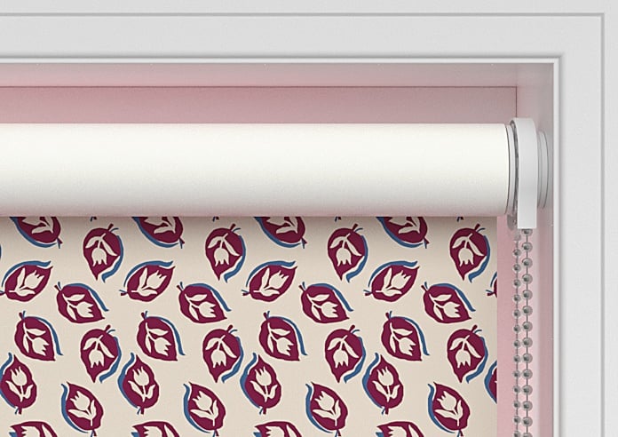 Land & Shore Seedling (Blackout), Red Blue - Twist&Fit Roller Blind - Image 10